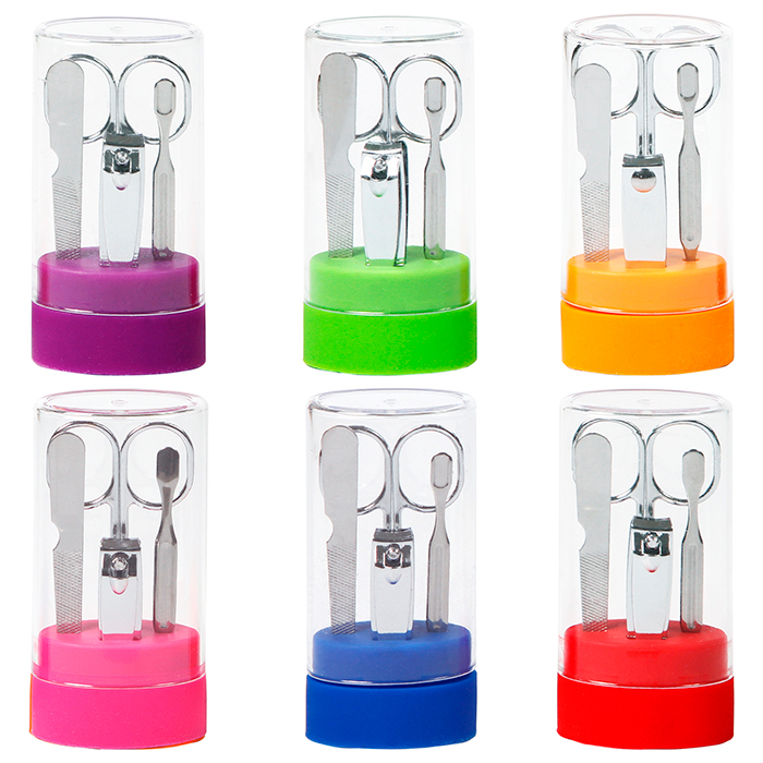 SET DE MANICURA 4 PIEZAS CON ESTUCHE E079